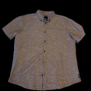 Prana Men’s Lightweight Button-Down – Slim Fit – XL – Summer Is Somewhere 🌞